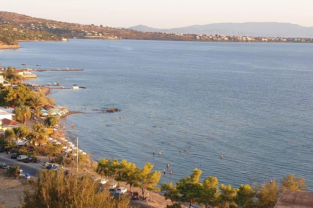 Appartement Avec Vue Aegina Exterior foto